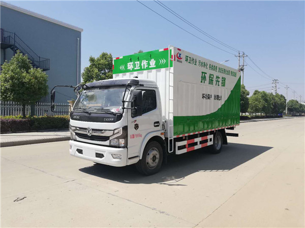 國六東風3800軸距吸污淨化車- 黃牌