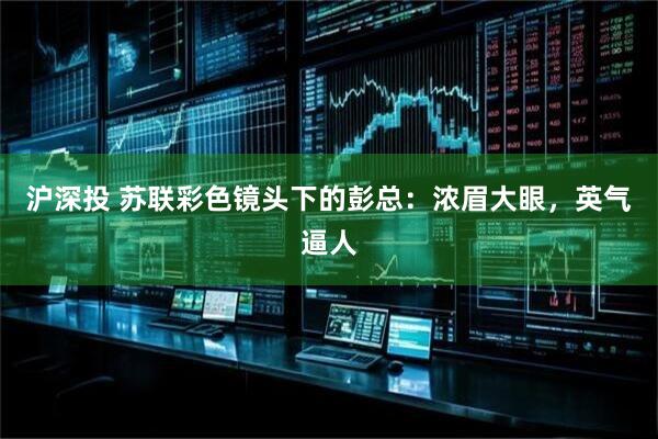 沪深投 苏联彩色镜头下的彭总：浓眉大眼，英气逼人